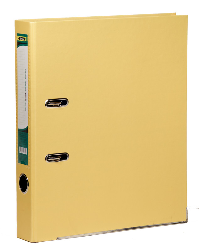 Папка-реєстратор 4OFFICE (4-247-50), А4, 50 мм., жовта